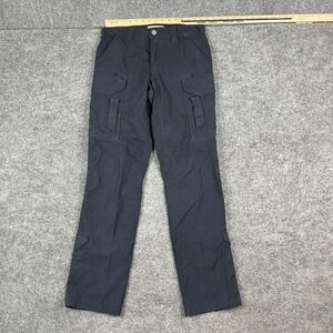 First Tactical Cargo Pants Womens Size 6 Tall Black Ripstop Utility Outdoor Work